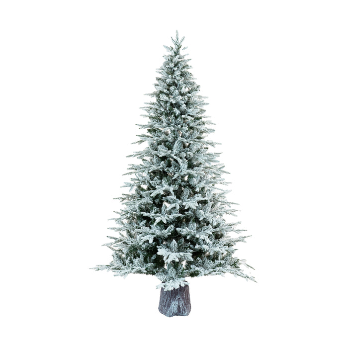 Albero di Natale innevato con Tronco - Artemide
