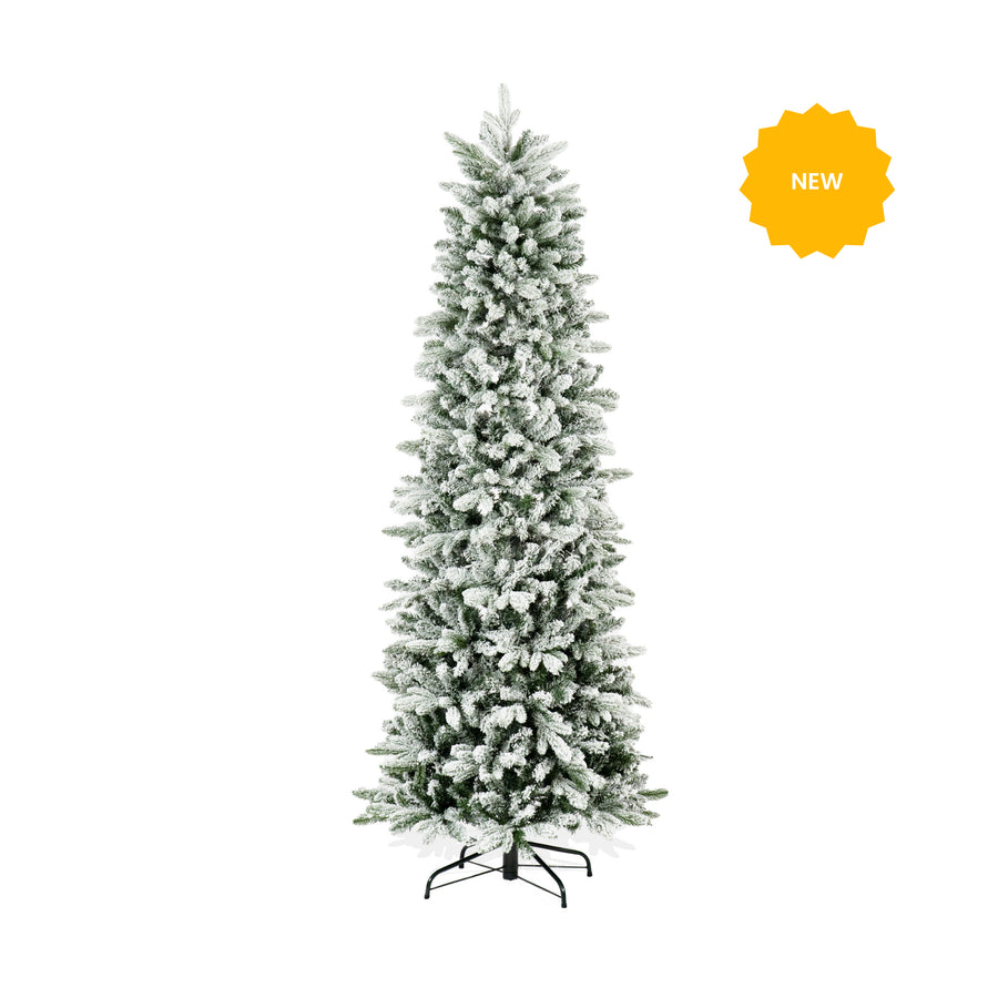 Albero di Natale Slim, Real Touch - Enea Innevato