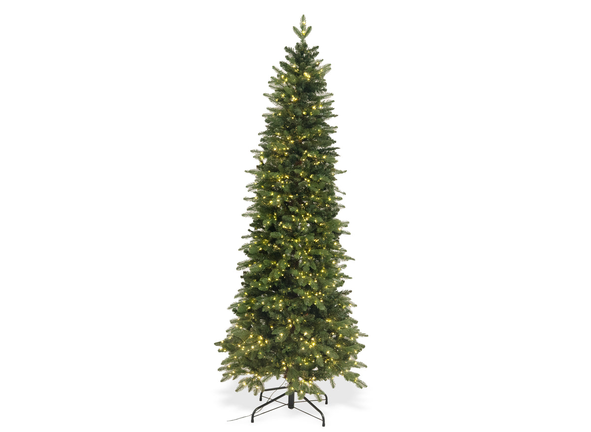 Albero di Natale Slim Real Touch con MicroLed – Eolo LED