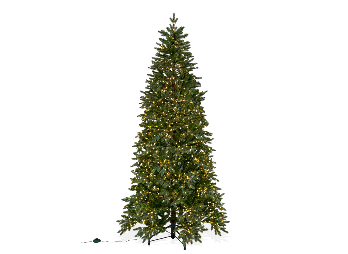 Albero di Natale Slim Real Touch con MicroLed – Iris