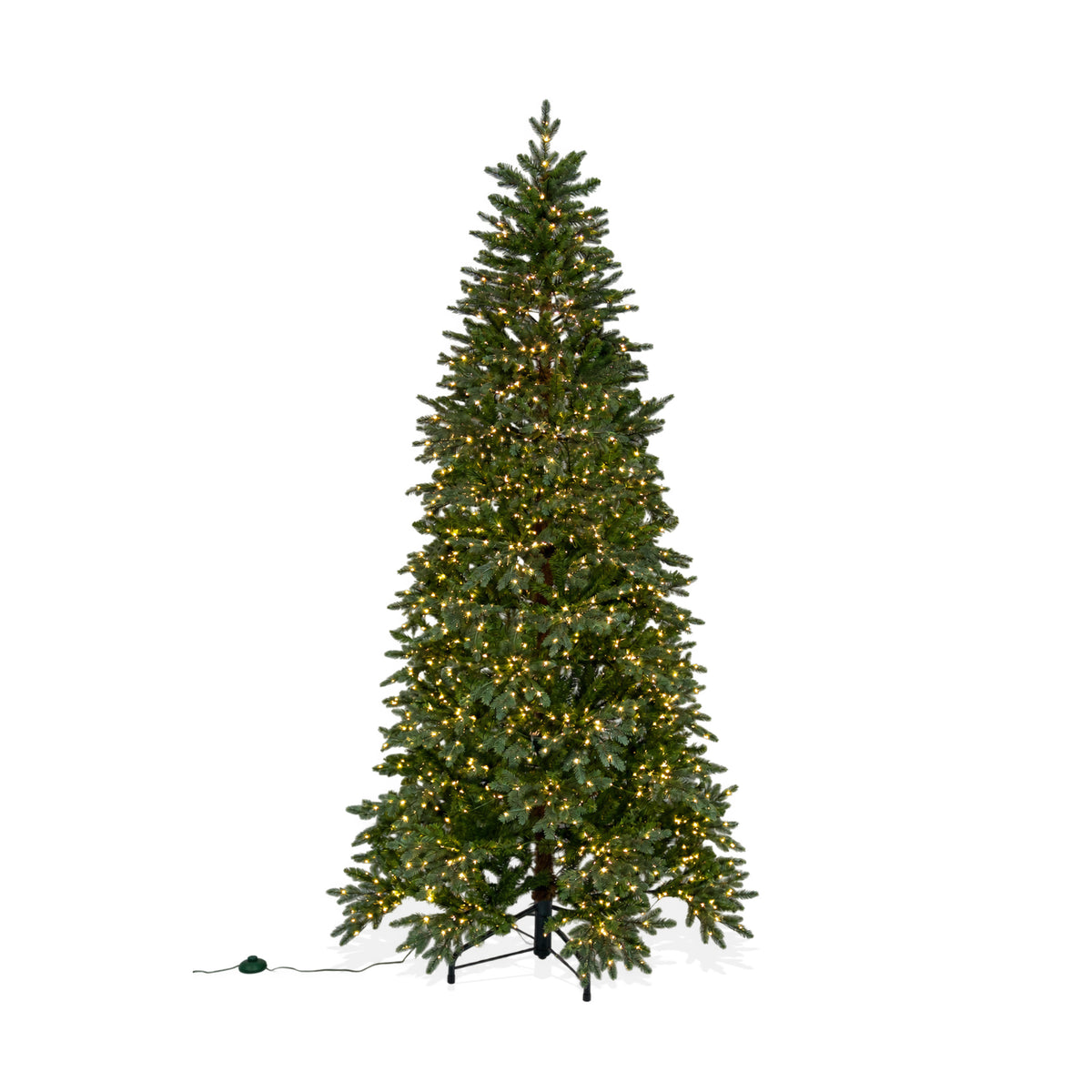 Albero di Natale Slim Real Touch con MicroLed – Iris