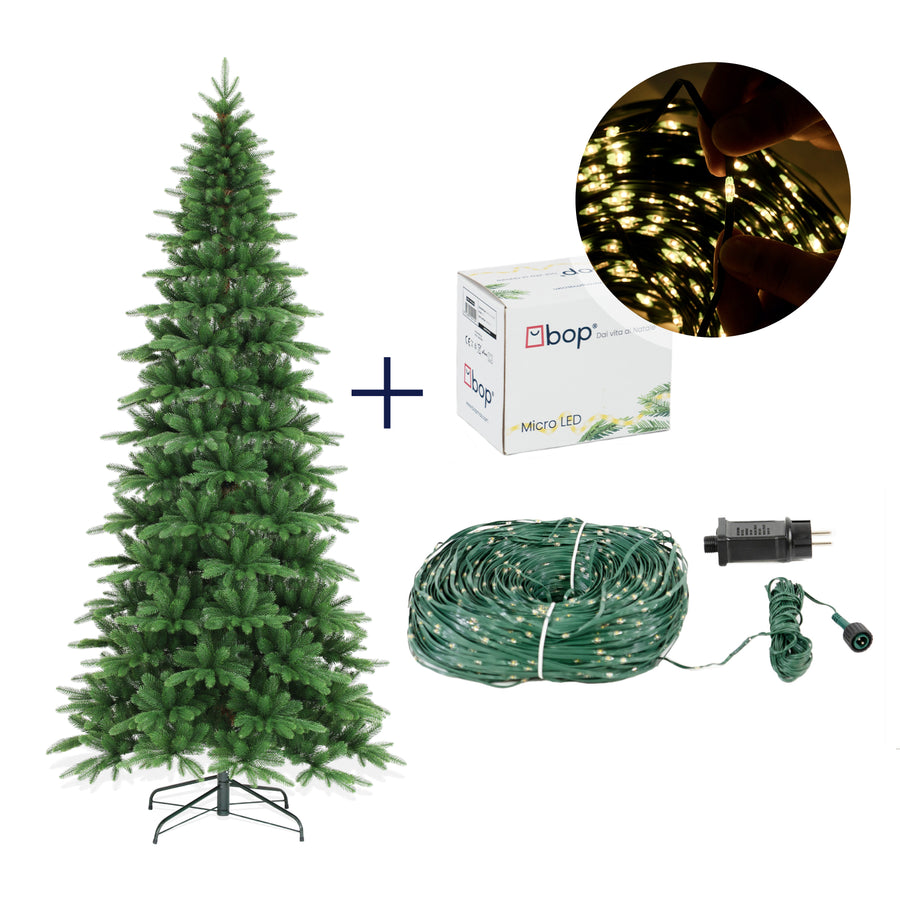 Kit Albero Narciso Slim + Microled e Borsa Omaggio