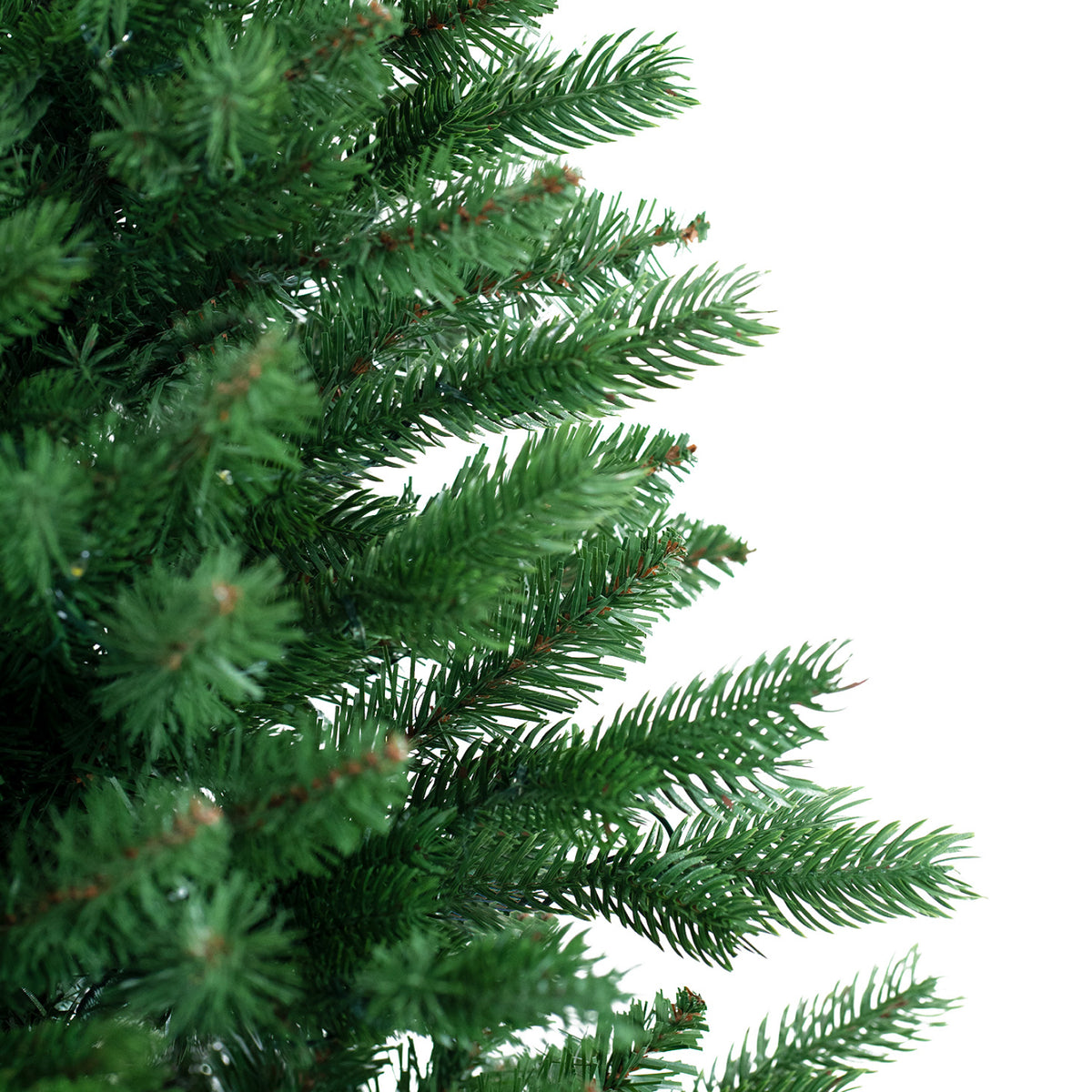 Albero di Natale da tavolo, Real touch, base in juta e vaso in vimini - Ulisse