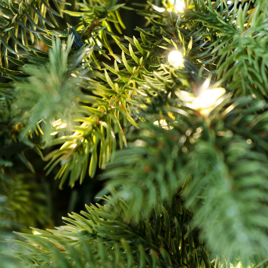 Albero di Natale con Microled Incorporati e Base Tronco - Zeus